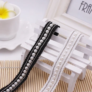Lace Ribbon Black/White Beads Beaded 20mm DIY Lace Edge Handmade Sewing Curtains Garment Accessories BBXH-062
Lace Ribbon Black/White Beads Beaded 20mm DIY Lace Edge Handmade Sewing Curtains Garment Accessories BBXH-062