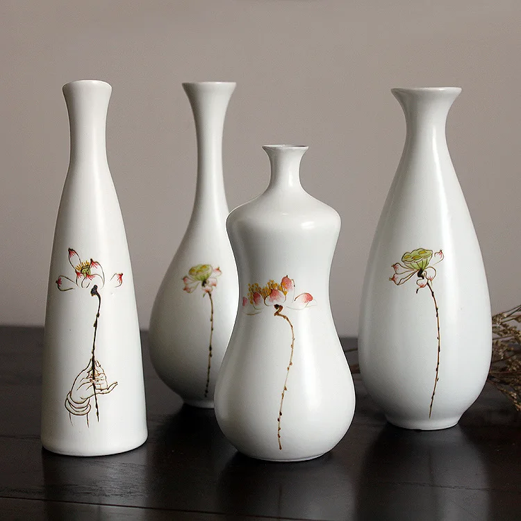Traditional Chinese Porcelain Flower Vase Handmade Ceramic Desk White Color Vases Home Decor Wedding Gifts Porcelain Flowerpot
Traditional Chinese Porcelain Flower Vase Handmade Ceramic Desk White Color Vases Home Decor Wedding Gifts Porcelain Flowerpot