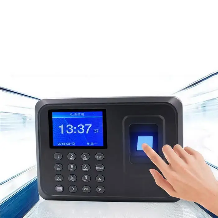 2.4 inch Biometric Fingerprint Time Clock Recorder Fingerprint Attendance Machine
2.4 inch Biometric Fingerprint Time Clock Recorder Fingerprint Attendance Machine