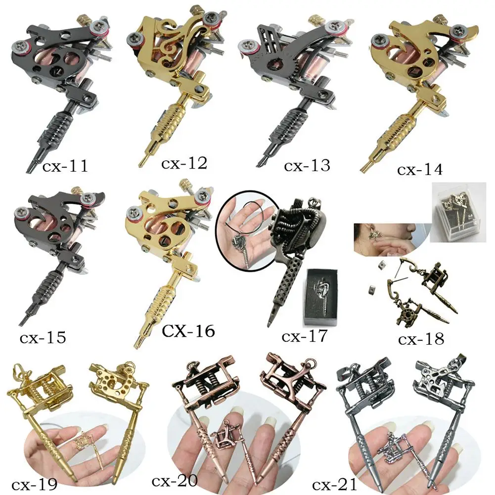 Fashion Key Chain Mini Tattoo Machine Pendant Portable Key Finder Keyrings Trendy Jewelry Ring Earrings Necklace Accessory New H
Fashion Key Chain Mini Tattoo Machine Pendant Portable Key Finder Keyrings Trendy Jewelry Ring Earrings Necklace Accessory New H