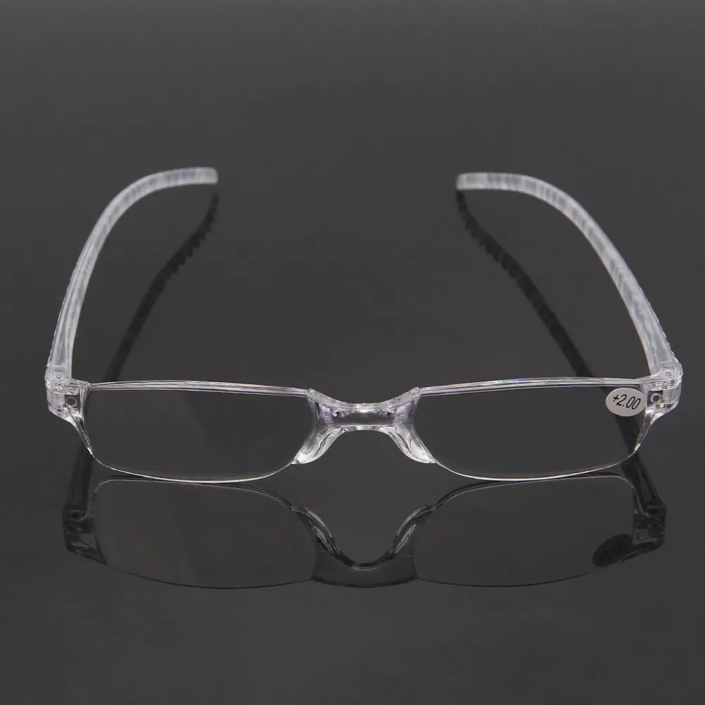 Unisex Clear Stripe Rimless Flexible Reading Glasses Eyewear Reader +1.00 ~+4.00
Unisex Clear Stripe Rimless Flexible Reading Glasses Eyewear Reader +1.00 ~+4.00
