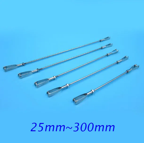 10PCS M2 2mm Pull Rod with M2 Metal Clevis Servo Horn Rod Chuck For DIY RC Airplane/Car/Boat Model 25/30/45/65/75/85/100/300mm
10PCS M2 2mm Pull Rod with M2 Metal Clevis Servo Horn Rod Chuck For DIY RC Airplane/Car/Boat Model 25/30/45/65/75/85/100/300mm