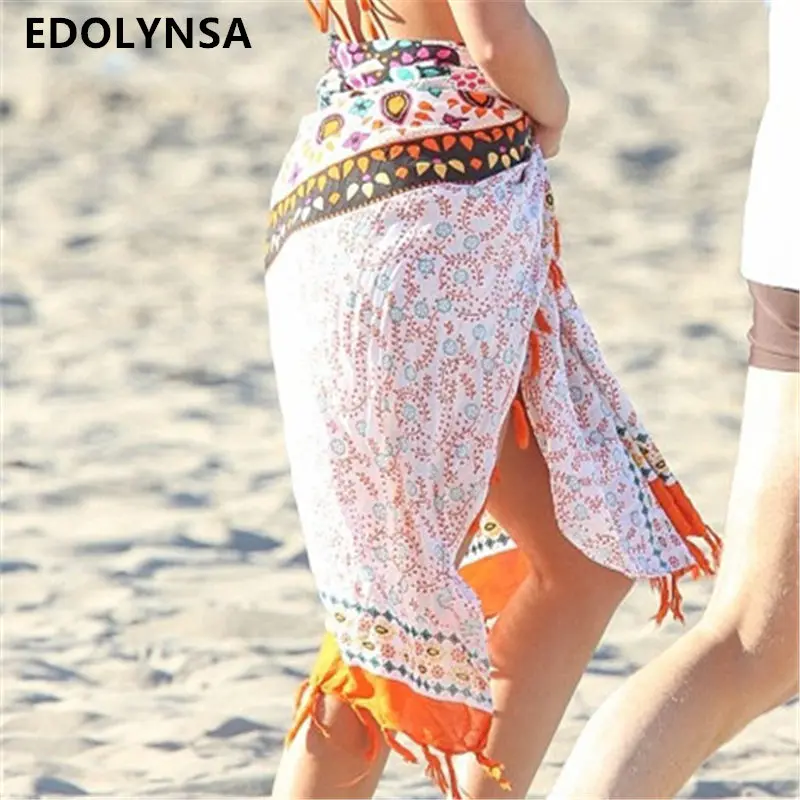 2019 Cotton Beach Cover up Rayon Swimwear With Tassel Pareos for Women Beachwear Robe de Plage Coverups Saida de Praia #Q348
2019 Cotton Beach Cover up Rayon Swimwear With Tassel Pareos for Women Beachwear Robe de Plage Coverups Saida de Praia #Q348