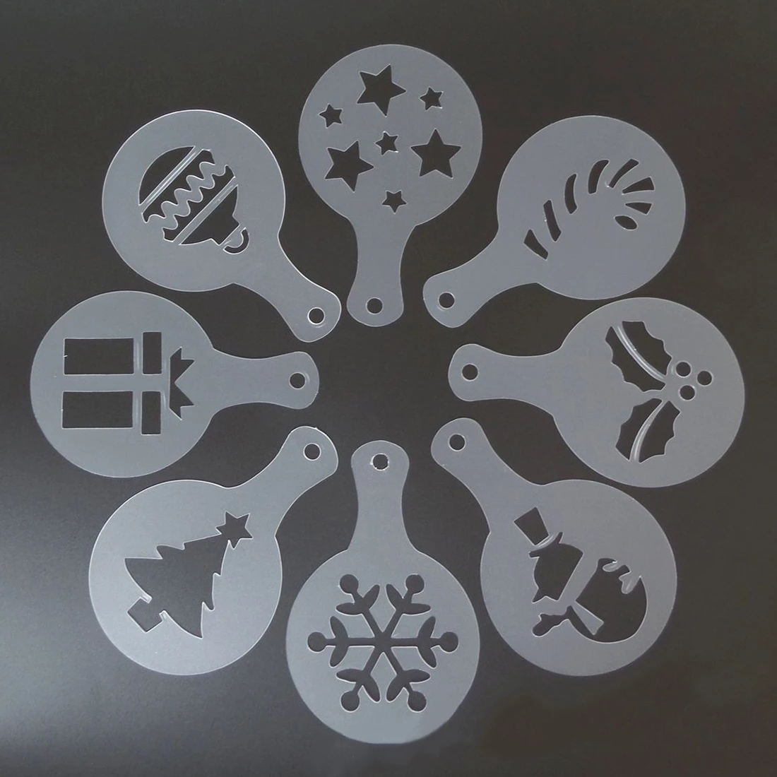 Barista Mold Tea Cappuccino Barista Art Drawing Foam Spray Mold Cake Tweezers Template Coffee Printing Mold Coffee 8pcs
Barista Mold Tea Cappuccino Barista Art Drawing Foam Spray Mold Cake Tweezers Template Coffee Printing Mold Coffee 8pcs