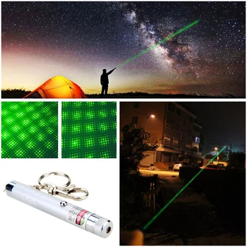 

2 in 1 Dot or Star Green Laser Focus Pointer Powerful Visible Beam Light Laser For Astronomy Astrophile Puntero Beam teaching