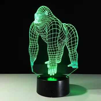 Touch Switch Orangutan 3d Lamp Remote Switch 3d Desk La Novelty Led Usb Night Light Mini Battery Powered Table Lamp
Touch Switch Orangutan 3d Lamp Remote Switch 3d Desk La Novelty Led Usb Night Light Mini Battery Powered Table Lamp