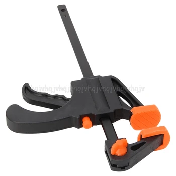 4 Inch Wood-Working Bar Clamp Quick Ratchet Release Speed Squeeze DIY Hand Tools JUL04 
4 Inch Wood-Working Bar Clamp Quick Ratchet Release Speed Squeeze DIY Hand Tools JUL04