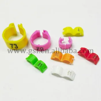 Plastic clip Pigeon Ring 2.7mm 1000pc 
Plastic clip Pigeon Ring 2.7mm 1000pc