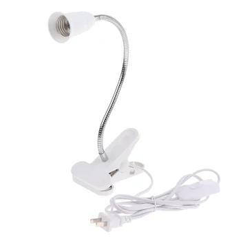 Flexible LED Table Lamp E27 Switch Base Adapter Light Holder US Plug White Bedroom Bedside Reading Hottest
Flexible LED Table Lamp E27 Switch Base Adapter Light Holder US Plug White Bedroom Bedside Reading Hottest