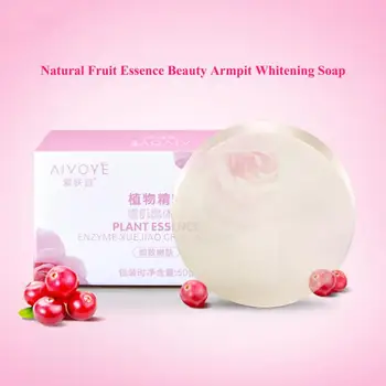50g Natural Fruit Essence Beauty Armpit Whitening Soap Specail Formula Armpit Whitener Soap Whole Body Skin Soap Skin Care Tool
50g Natural Fruit Essence Beauty Armpit Whitening Soap Specail Formula Armpit Whitener Soap Whole Body Skin Soap Skin Care Tool
