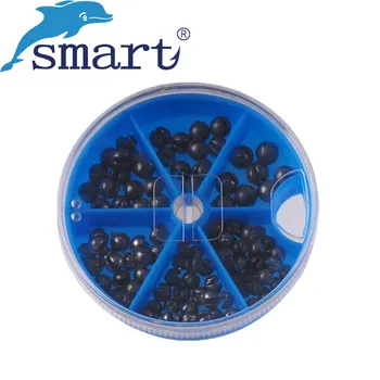 SMART 106pcs Round Fishing Sinker 0.4g0.6g0.8g1.0g1.2g1.5g Lead Weight Split Shot Black Fishing Tackle Kits Pesca Tools
SMART 106pcs Round Fishing Sinker 0.4g0.6g0.8g1.0g1.2g1.5g Lead Weight Split Shot Black Fishing Tackle Kits Pesca Tools