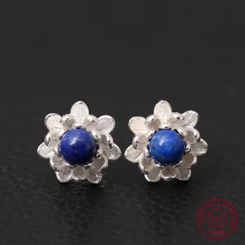 2017 NEW 925 Sterling Silver Earrings For Women Luxury Vintage Flower Natural Lapis Pearl Earrings Plant Fine Jewelry YE13
2017 NEW 925 Sterling Silver Earrings For Women Luxury Vintage Flower Natural Lapis Pearl Earrings Plant Fine Jewelry YE13