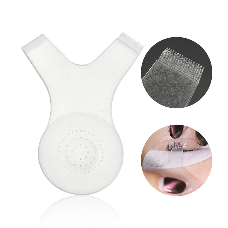1PC Y Shape Silicone Eyelash Brush Disposable Eyelash Extension Grafting Tools maquiagem profissional completa
1PC Y Shape Silicone Eyelash Brush Disposable Eyelash Extension Grafting Tools maquiagem profissional completa