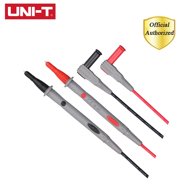 UNI-T UT-L27 1000V 10A Multimeter Test Extention Lead Male Thread Probe, Upgraded from UT-L23
UNI-T UT-L27 1000V 10A Multimeter Test Extention Lead Male Thread Probe, Upgraded from UT-L23