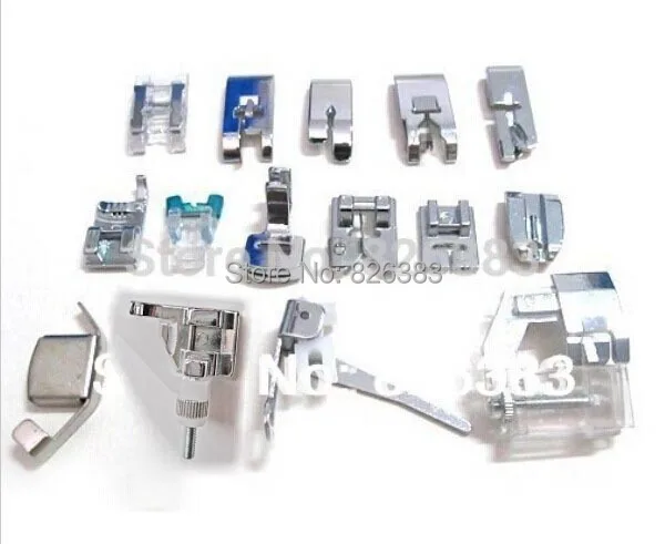Original quality set 15 pieces household Sewing Machine presser foot For Brother Janome Toyota Singer
Original quality set 15 pieces household Sewing Machine presser foot For Brother Janome Toyota Singer