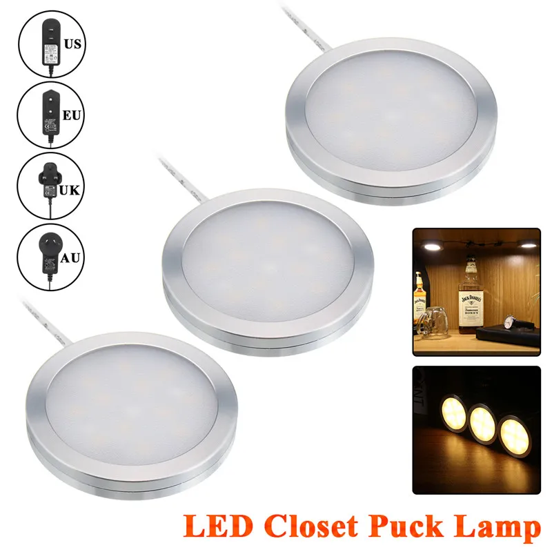 Smuxi Under Cabinet Lights Closet Light 12V 2.5W Connecting Round Bookshelf Lamp Surface Mounted LED Ceiling Light
Smuxi Under Cabinet Lights Closet Light 12V 2.5W Connecting Round Bookshelf Lamp Surface Mounted LED Ceiling Light