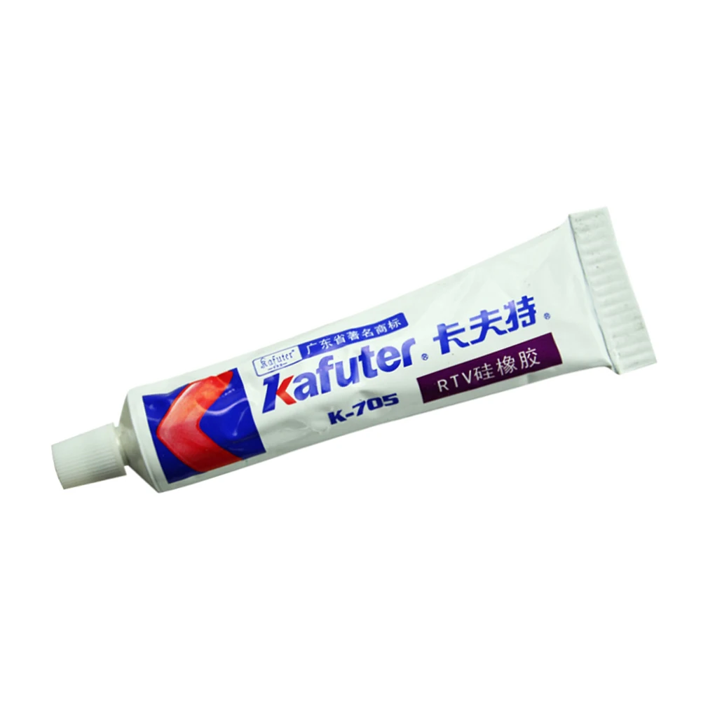 705 Kafuter 10PCS 45g RTV Silicone Rubber Insulation Waterproof Shockproof Electronic Yuan Fixed Sealant Transparent Silicone
705 Kafuter 10PCS 45g RTV Silicone Rubber Insulation Waterproof Shockproof Electronic Yuan Fixed Sealant Transparent Silicone
