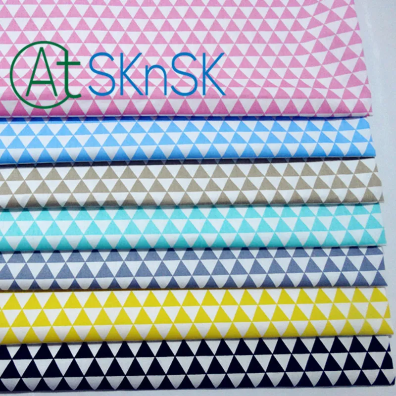 50*160cm Multi color small triangle cotton bag accessories twill cotton fabrics bed dress skirt clothing cloth baby fabric
50*160cm Multi color small triangle cotton bag accessories twill cotton fabrics bed dress skirt clothing cloth baby fabric