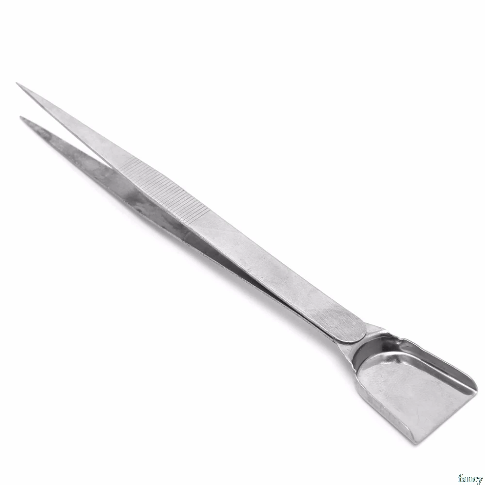 16cm Professional Stainless Steel Diamond Tweezers With Scoops Shovels For Gem Beads Jewelry Tools
16cm Professional Stainless Steel Diamond Tweezers With Scoops Shovels For Gem Beads Jewelry Tools