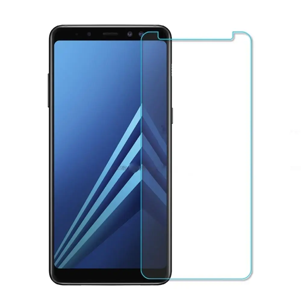 Жесткая Защитная пленка для экрана из закаленного стекла Samsung A6 Plus A9 J4 J7 Refine 2018 A8