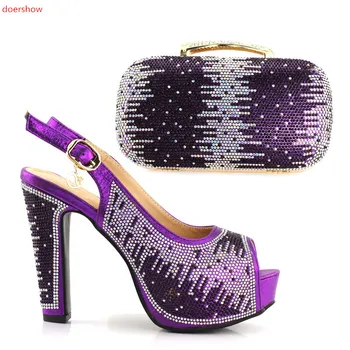 doershowNew Arrival Roya Purple Shoes and Bag Set Decorated with Rhinestone African Shoe and Bag SetYJJC1-13
doershowNew Arrival Roya Purple Shoes and Bag Set Decorated with Rhinestone African Shoe and Bag SetYJJC1-13