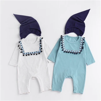 Children Newborn Kids Baby Girls boys Fringed ball Jumpsuit Long sleeve Tassel Rompers Outfits Clothing with Point cap
Children Newborn Kids Baby Girls boys Fringed ball Jumpsuit Long sleeve Tassel Rompers Outfits Clothing with Point cap