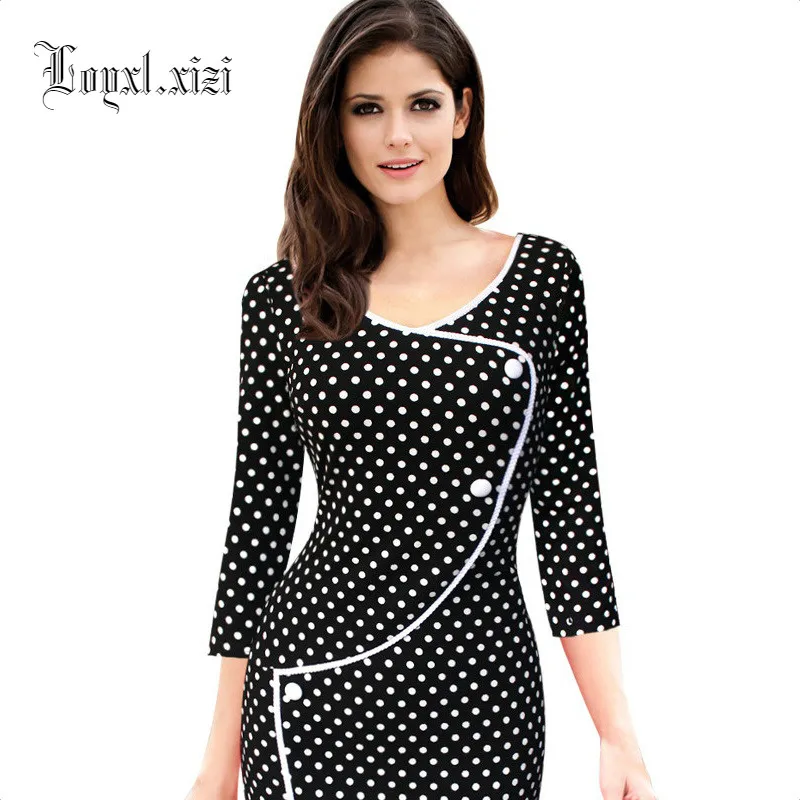 New fashion women dress spring vintage brief split elegant casual work deep o-neck sheath bodycon knee office lady dress,HH0125
New fashion women dress spring vintage brief split elegant casual work deep o-neck sheath bodycon knee office lady dress,HH0125