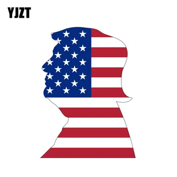 YJZT 10.6CM*14.7CM American Trump Flag People Motorcycle Decal Car Sticker 6-2295
YJZT 10.6CM*14.7CM American Trump Flag People Motorcycle Decal Car Sticker 6-2295
