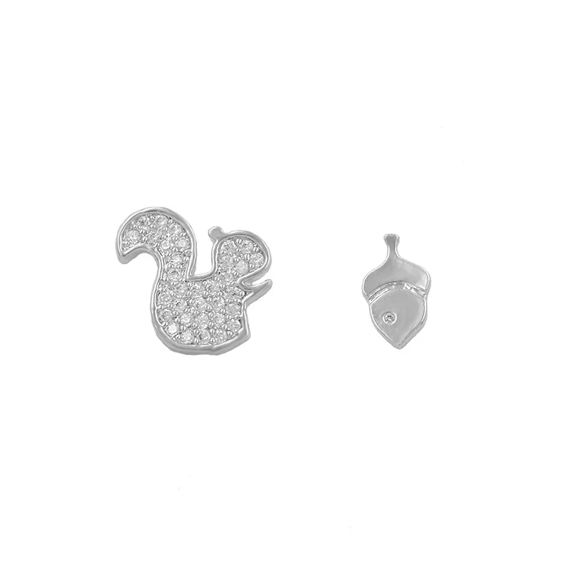 WEIMANJINGDIAN New Arrival Cubic Zirconia CZ Zircon Crystal Squirrel and Pinecone Stud Earrings for Women or Girls
WEIMANJINGDIAN New Arrival Cubic Zirconia CZ Zircon Crystal Squirrel and Pinecone Stud Earrings for Women or Girls