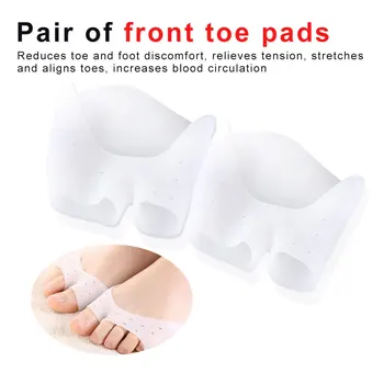 Toe Corrector Silicone 1Pair Gel Toes Separators Orthotics Stretchers Align Correct Overlapping Toes Drop Shipping
Toe Corrector Silicone 1Pair Gel Toes Separators Orthotics Stretchers Align Correct Overlapping Toes Drop Shipping