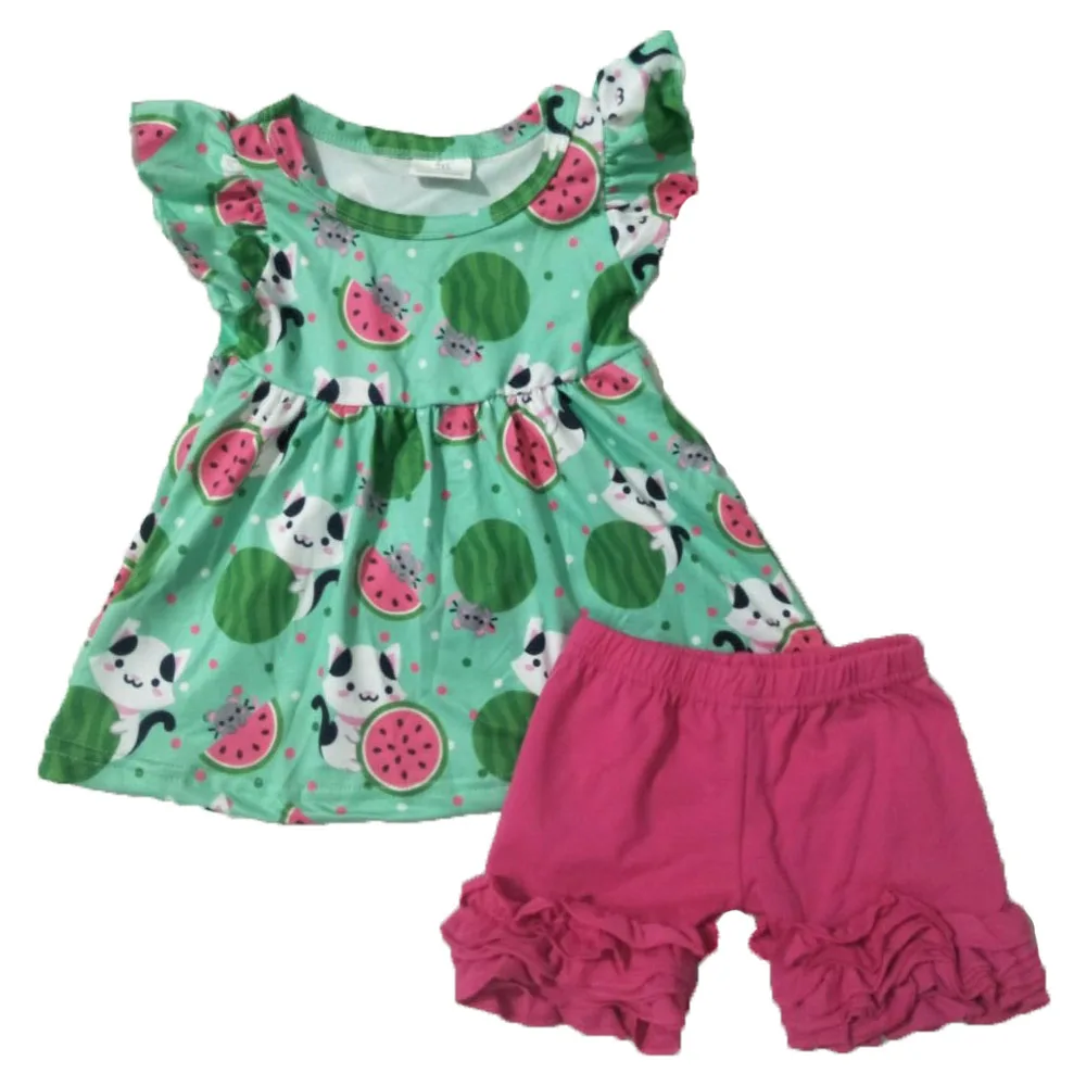 Baby Boutique Kid Girls Cute Watermelon Outfits Hot Sale Children Clothing
Baby Boutique Kid Girls Cute Watermelon Outfits Hot Sale Children Clothing