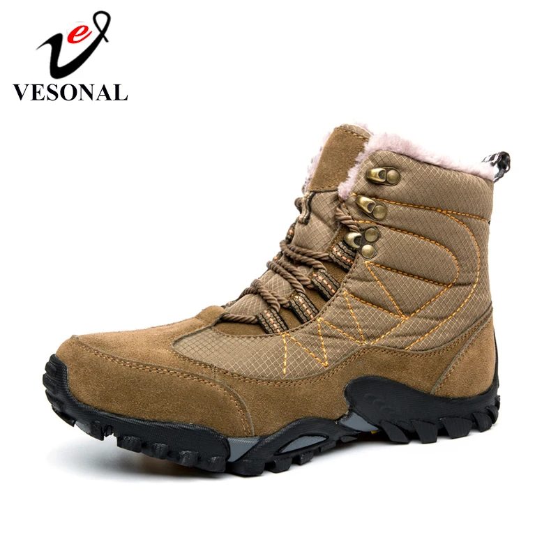 VESONAL 2019 Brand New Ankle Snow Men Boots Shoes With Fur Plush Warm Autumn Winter Male Casual Boot Sneakers Outdoor Footwear
VESONAL 2019 Brand New Ankle Snow Men Boots Shoes With Fur Plush Warm Autumn Winter Male Casual Boot Sneakers Outdoor Footwear