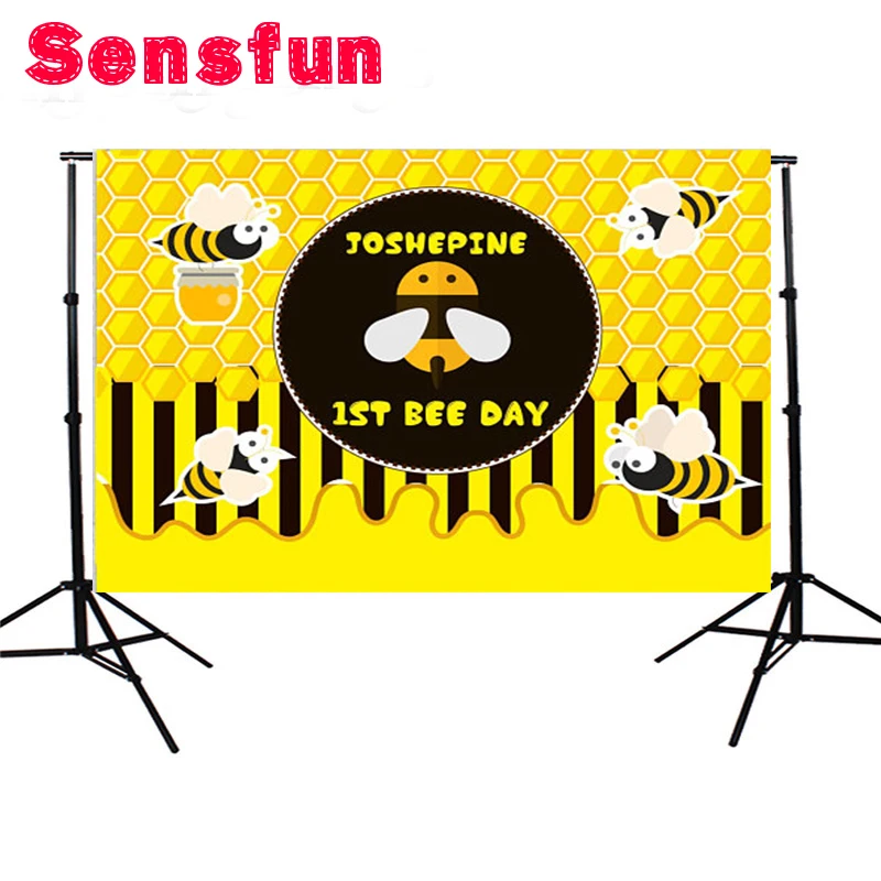 7x5ft Insects Bee Birthday Party Photography Background Vinyl Photo Studio Props Newborn Photo Backdrops
7x5ft Insects Bee Birthday Party Photography Background Vinyl Photo Studio Props Newborn Photo Backdrops