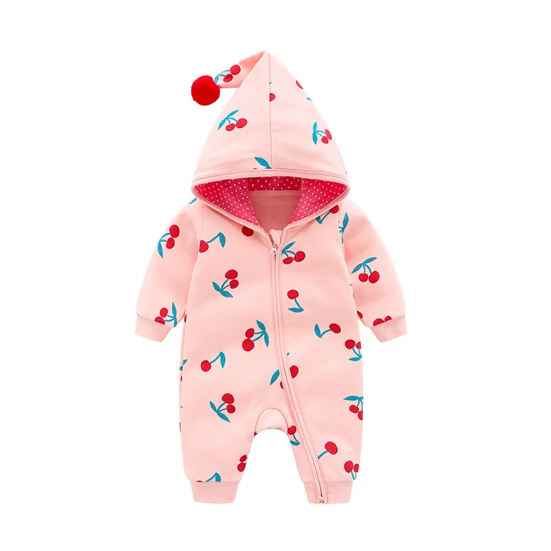 New Born Baby Boys Girls Autumn Cartoon Clothing Infant Cotton Cherry Fruit Costumes Long Sleeved Rompers Baby Out Jumpsuit
New Born Baby Boys Girls Autumn Cartoon Clothing Infant Cotton Cherry Fruit Costumes Long Sleeved Rompers Baby Out Jumpsuit