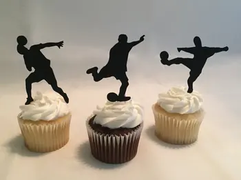 glitter black soccer football Cupcake Toppers Birthday wedding party Cupcake Toppers, genger reveal baby shower cupcake toppers
glitter black soccer football Cupcake Toppers Birthday wedding party Cupcake Toppers, genger reveal baby shower cupcake toppers