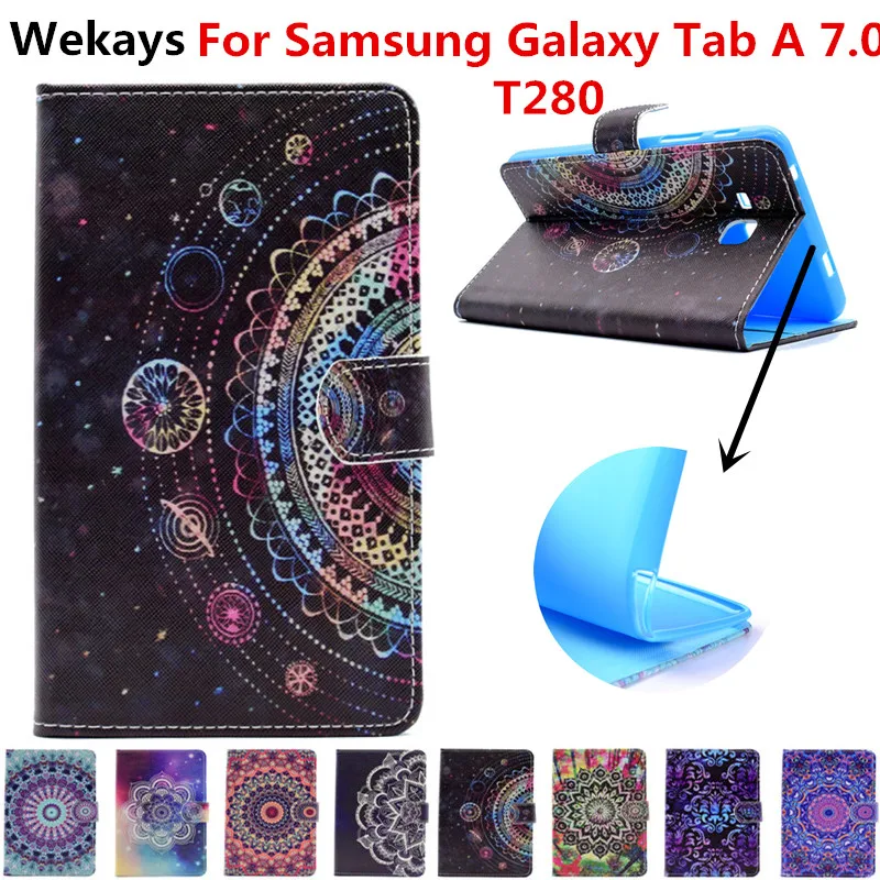 Wekays For Galaxy Tab A 2016 7.0 T280 T285 Leather Stand Funda Case For Coque Samsung Galaxy Tab A A6 7.0 T280 Tablet Cover Case
Wekays For Galaxy Tab A 2016 7.0 T280 T285 Leather Stand Funda Case For Coque Samsung Galaxy Tab A A6 7.0 T280 Tablet Cover Case