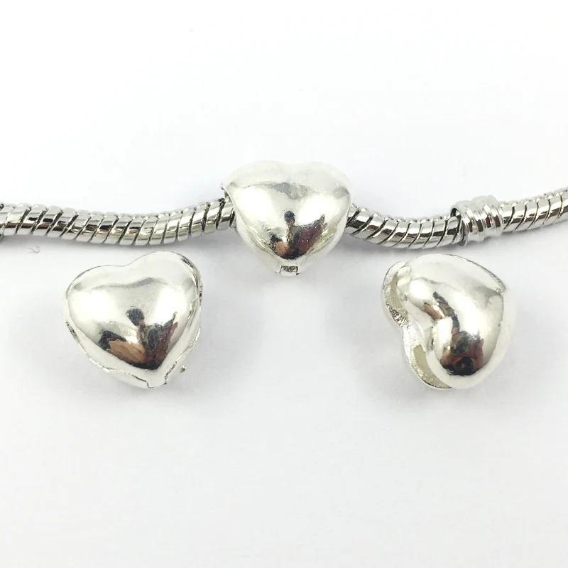 Safety Bead Clip Stopper Silver Plated Heart European Beads Fit Charms Bracelets & Bangles
Safety Bead Clip Stopper Silver Plated Heart European Beads Fit Charms Bracelets & Bangles