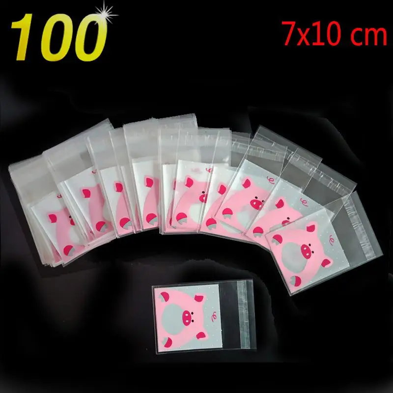 7x10 cm Red pig gift bag christmas biscuit packaging plastic self-adhesive plastic bag candy biscuit food cake packag 100pcs
7x10 cm Red pig gift bag christmas biscuit packaging plastic self-adhesive plastic bag candy biscuit food cake packag 100pcs