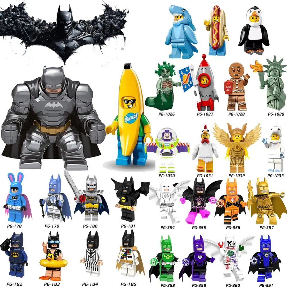 DCSuper Heroes The Dark Knight Movie styles Batman Mini Building Blocks action Figure Bricks Toys kids gifts Compatible Legoed
DCSuper Heroes The Dark Knight Movie styles Batman Mini Building Blocks action Figure Bricks Toys kids gifts Compatible Legoed