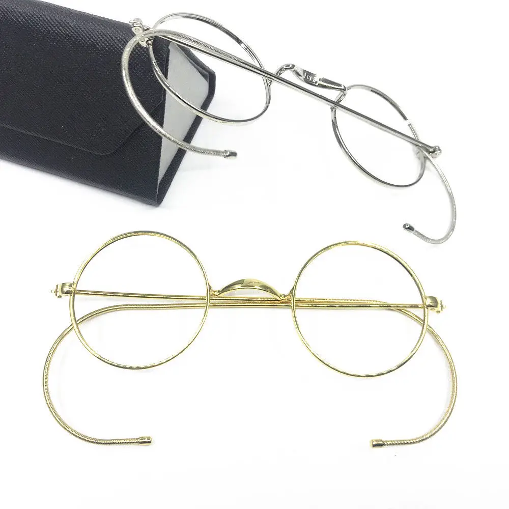 Vintage Round from 40 to 52mm Metal Wire Rim Full Rim Reading Glasses +25 +50 +75 +100 +125 +150 +175 +200 +225 +250 +275 +300
Vintage Round from 40 to 52mm Metal Wire Rim Full Rim Reading Glasses +25 +50 +75 +100 +125 +150 +175 +200 +225 +250 +275 +300