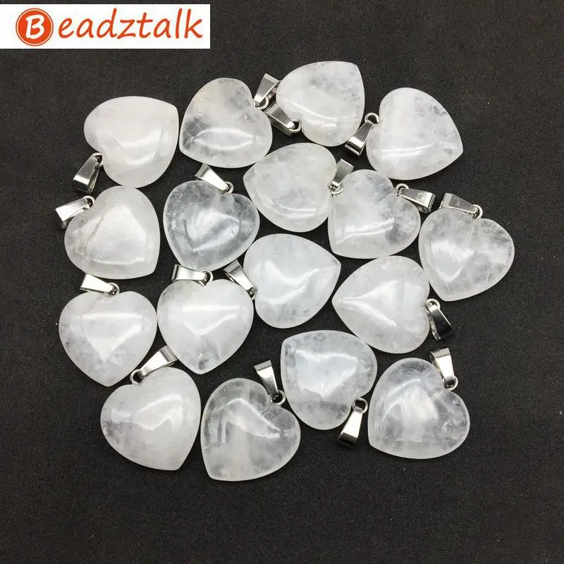 Beadztalk Natural Stone Heart Charm Pendant 20 mm Rock Crystals For DIY Earrings Necklace Jewelry Supplies
Beadztalk Natural Stone Heart Charm Pendant 20 mm Rock Crystals For DIY Earrings Necklace Jewelry Supplies