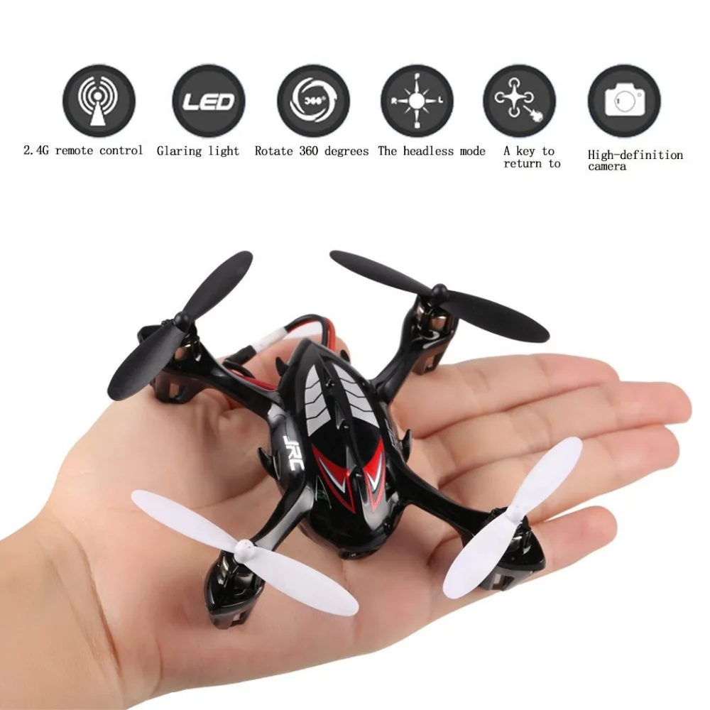 

JJRC H6C 4-CH 360 Flips 2.4GHz RC Quadcopter with CF Headless Mode 6-Axis Gyro 2MP FPV Camera RTF