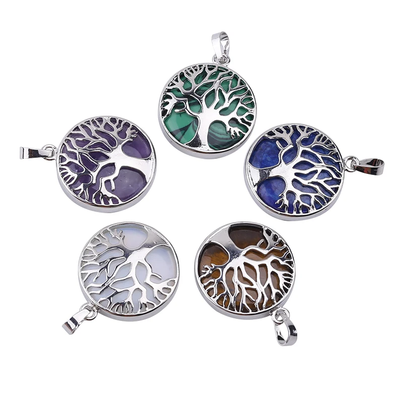 1PCS Free shipping Chuangyi new natural circular hollow out the tree of life pendant necklace jewelry
1PCS Free shipping Chuangyi new natural circular hollow out the tree of life pendant necklace jewelry