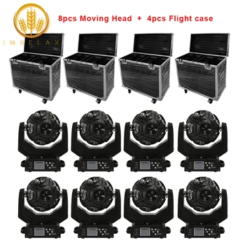 IMRELAX 8pcs 12*20W RGBW 4in1 LED Football Moving Head Light With Flight Case Package Gobos Plate&Color Plate High Brightness
IMRELAX 8pcs 12*20W RGBW 4in1 LED Football Moving Head Light With Flight Case Package Gobos Plate&Color Plate High Brightness
