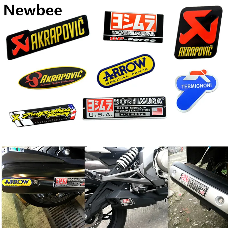 Newbee Auto 3D Car Motorcycle Motorbike Sticker Exhaust Pipe Decal For AKRAPOVIC Yamaha Honda Kawasaki Suzuki Benelli Harley KTM
Newbee Auto 3D Car Motorcycle Motorbike Sticker Exhaust Pipe Decal For AKRAPOVIC Yamaha Honda Kawasaki Suzuki Benelli Harley KTM