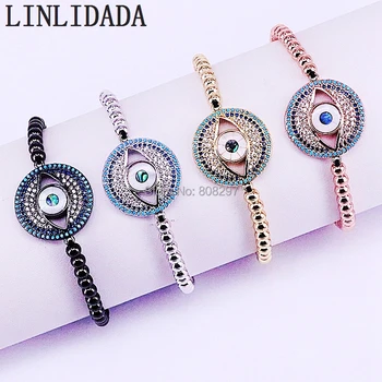 New Design 5Pcs Fashion Women and Men's Bracelets Micro Pave CZ Zirconia Round Eye Trendy Braided Macrame Bracelets
New Design 5Pcs Fashion Women and Men's Bracelets Micro Pave CZ Zirconia Round Eye Trendy Braided Macrame Bracelets