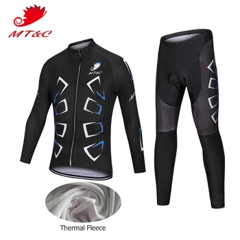 MT&C Man Winter Cycling Jersey Set Pro Ropa Ciclismo Clothing Geometry Black Thermal Fleece Cycling Gel Pad Bike Clothes Sets
MT&C Man Winter Cycling Jersey Set Pro Ropa Ciclismo Clothing Geometry Black Thermal Fleece Cycling Gel Pad Bike Clothes Sets
