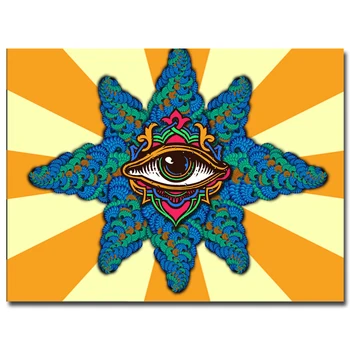 NICOLESHENTING Eye - Psychedelic Trippy Art Silk Fabric Poster Print Abstract Wall Picture Living Room Decoration 033
NICOLESHENTING Eye - Psychedelic Trippy Art Silk Fabric Poster Print Abstract Wall Picture Living Room Decoration 033