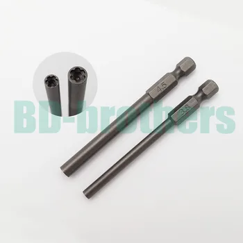 

75mm Dark Gray 3.8 4.5 Security Bit Screwdriver Gamebit 3.8mm / 4.5mm Key for Nintendo NGC SFC MD NES N64 SNES 200sets/lot