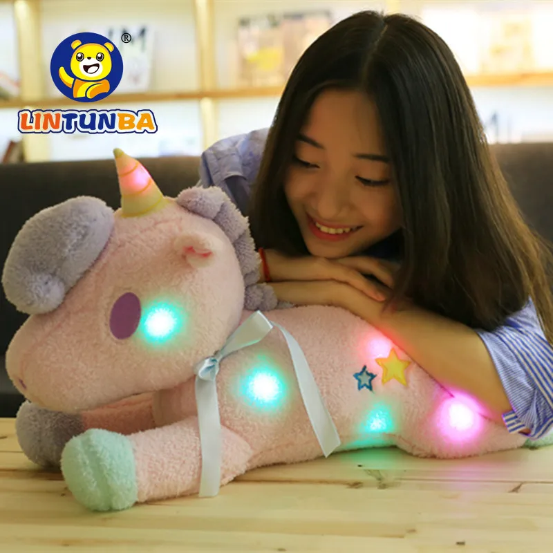 Dream pink plush unicorn pillow Night pillow bluetooth audio horse doll plush toy cute girl gift toy for children
Dream pink plush unicorn pillow Night pillow bluetooth audio horse doll plush toy cute girl gift toy for children